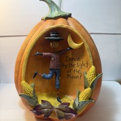 2008 Dan DiPaolo Halloween Pumpkin Scarecrow Dance by the Light of the Moon