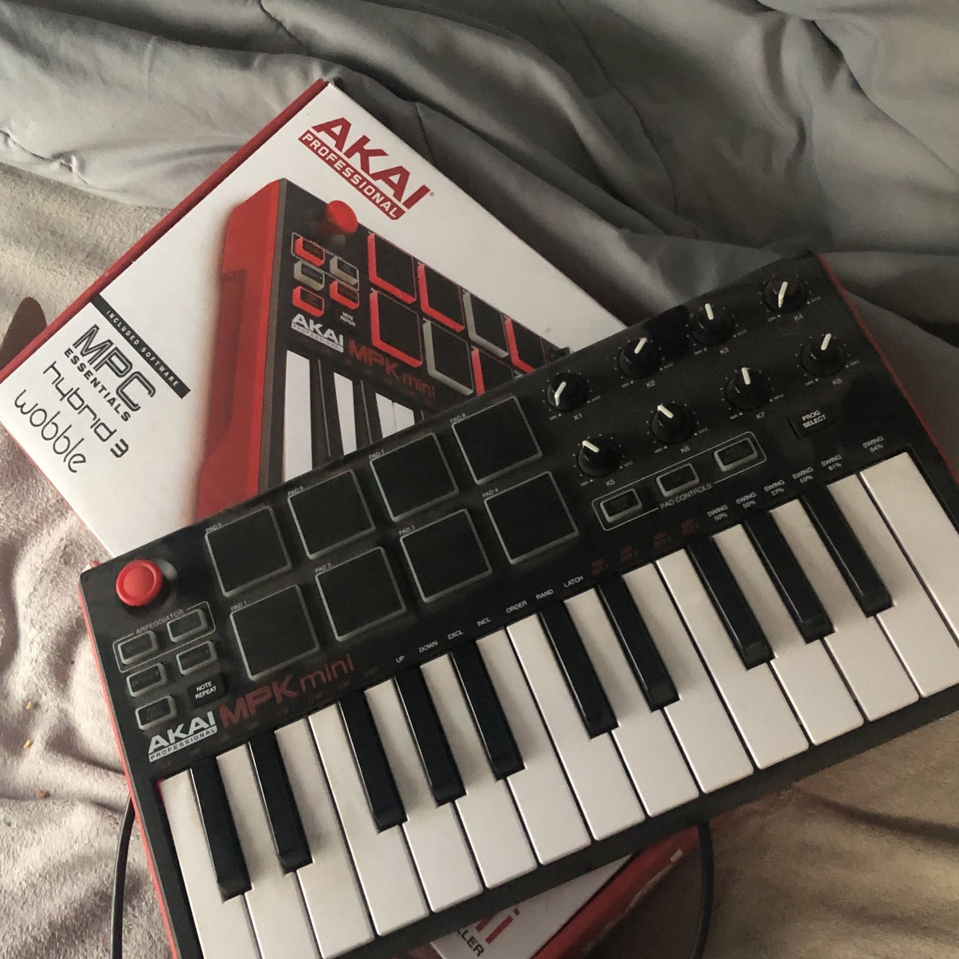 Akai Mini Keyboard Used Once