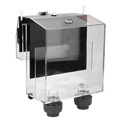 Mrisata Fish Siphon Overflow Box Self Start Overflow Box Quality Acrylic Self Start Siphon On Overflow Box for Fish Aquarium