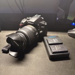 [EXCELLENT] Condition Nikon D3200 With 2 Extra Batteries