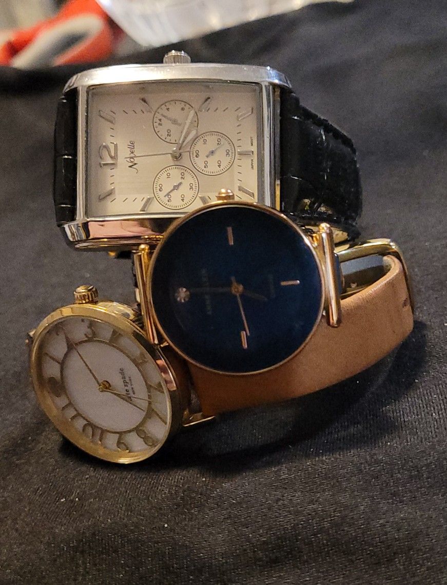 Kade Spade, Anne Klein, and Novelle Watches