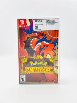 POKEMON SCARLET NINTENDO SWITCH GAME USED
