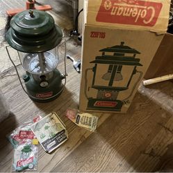 Vintage Coleman Camping Lantern 