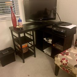 Desk And  Bookcase /shelves Set 
