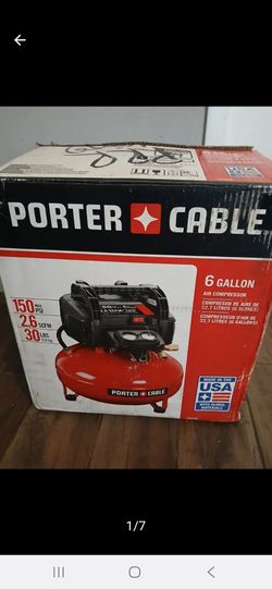 Air compressor Porter Cable new