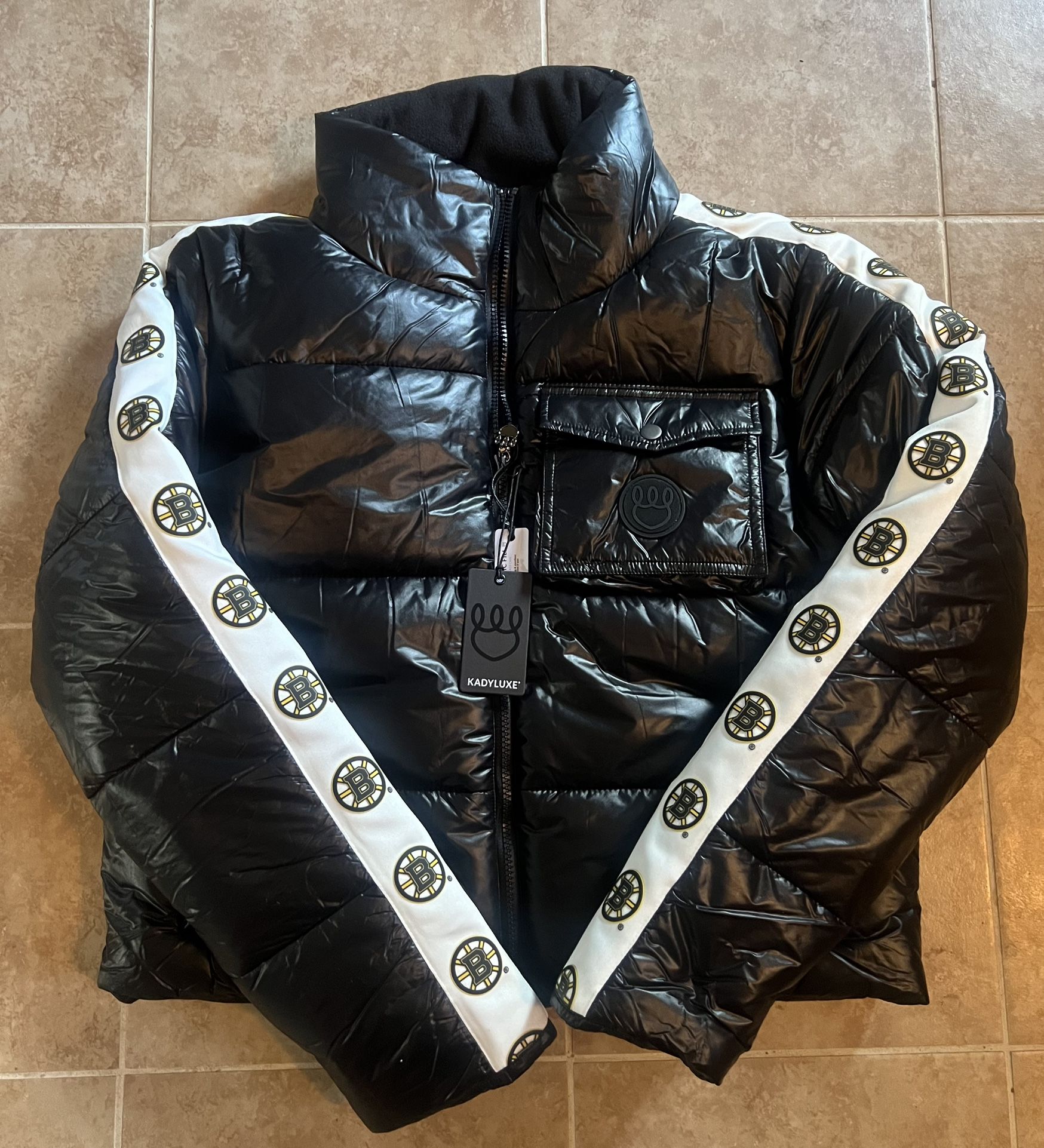 NWT Woman’s Bruins Puffer Coat Sizes S/M/L $35 Each. Norton Pickup