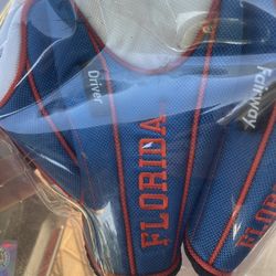 Florida Gators golf clubs head covers new  3 pc set 