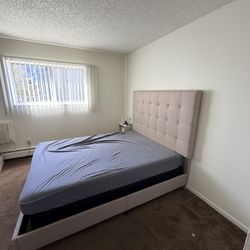 Queen Bed With Mattress