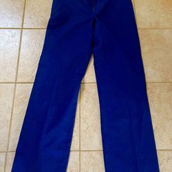 Trousers Blue Dress Size 36 XL