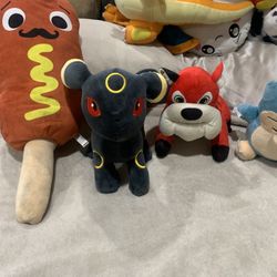 Pokémon Plushies  (see Description For Pricing)