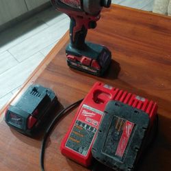 Milwaukee 18 Volt Impact Drill Set