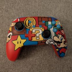 Power A Super Mario Bros Rechargeable Wireless Controller For Nintendo Switch 