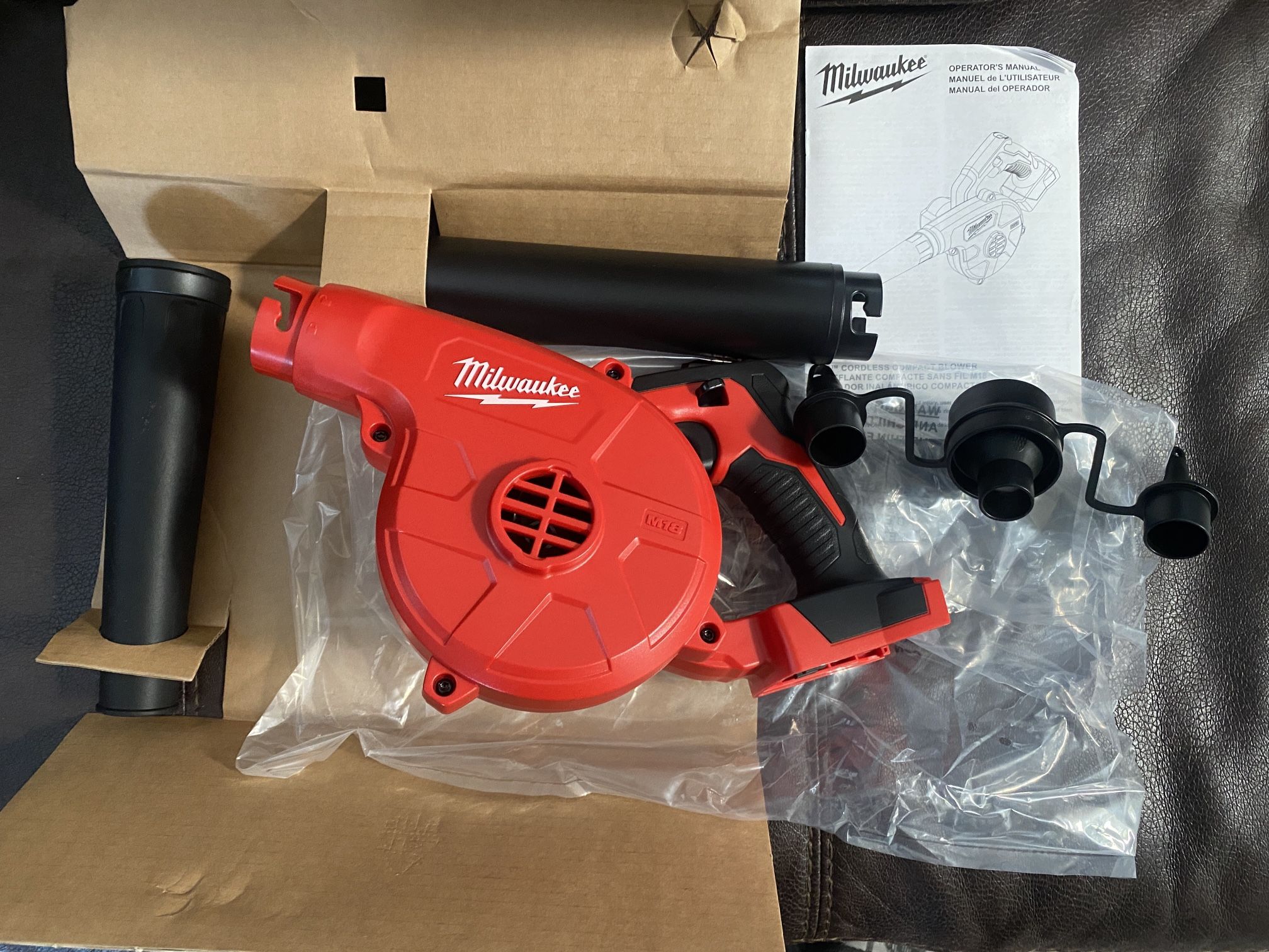 MILWAUKEE M18 COMPACT HAND BLOWER NEW IN BOX TOOL ONLY $110 FIRM FIRM FIRM