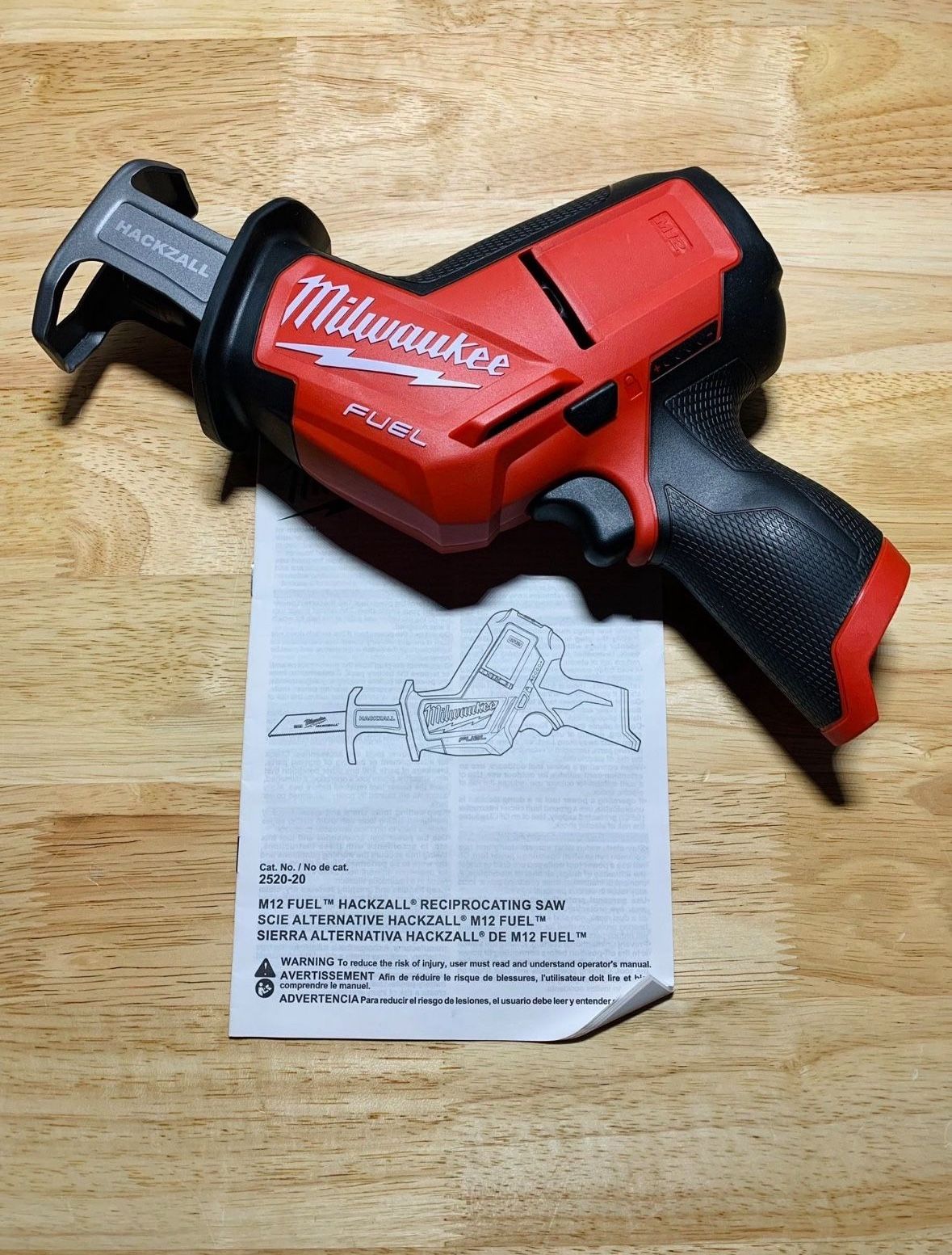MILWAUKEE M12 FUEL HACKZALL
