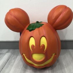 Disney Light Up Pumpkin ๐ Mickey Brand New