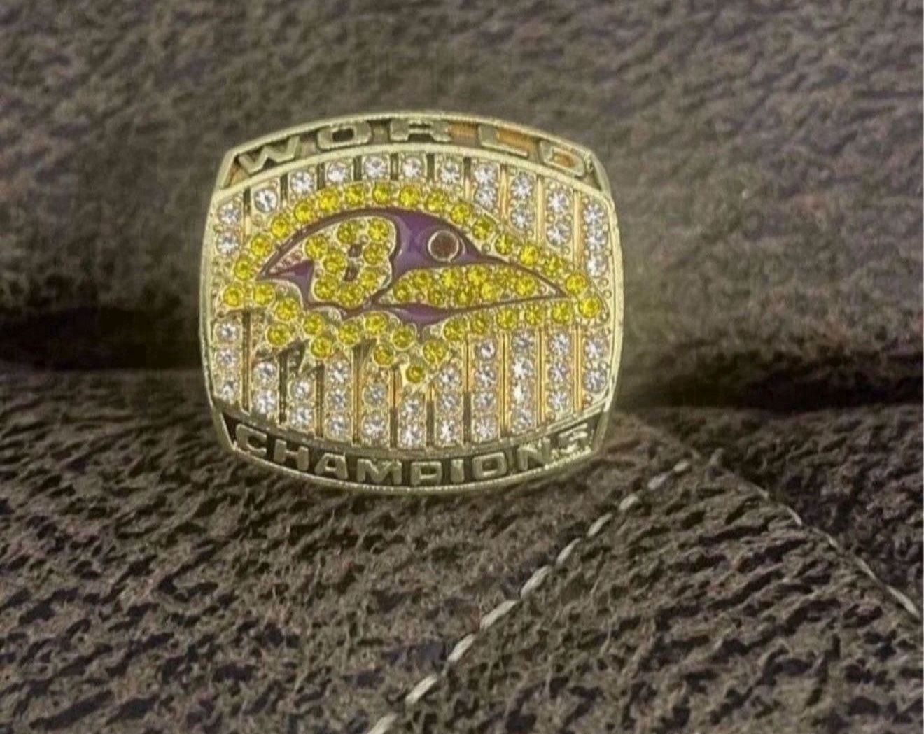 Baltimore Ravens Fan Ring Ray Lewis