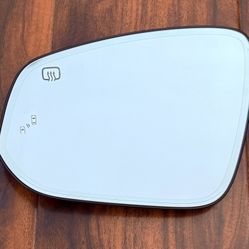 OEM 2021-2024 Toyota Sienna Left Mirror Glass, W/BSM/Heated/Auto Dimming 