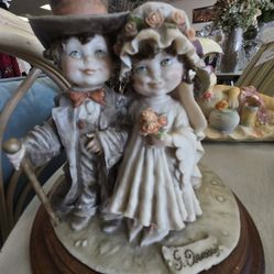 Vintage Capodimonte Figurine by Giuseppe Armani. PLEASE READ DESCRIPTION