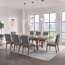 Costco Belmore 9-piece Dining Room Set $650/9pcs