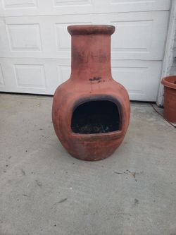 Terracotta Chimenea