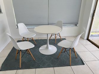 Table and chair