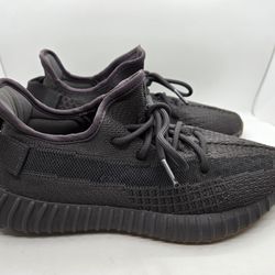 Adidas Yeezy Boost 350 V2 Low Cinder Non-Reflective Shoes Men's 8M Black Sneaker