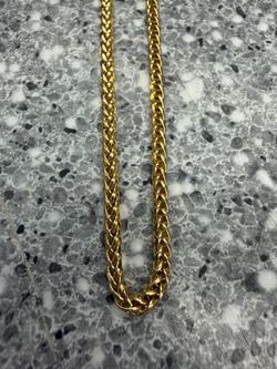 10k Gold 22 inch Franco Chain