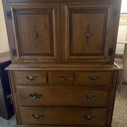 Dresser And Matching End Table 