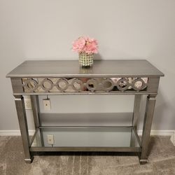 Console table 31 1/2 H  41 1/2 L 15 1/2W