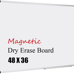 Magnetic Whiteboard 48 x 36