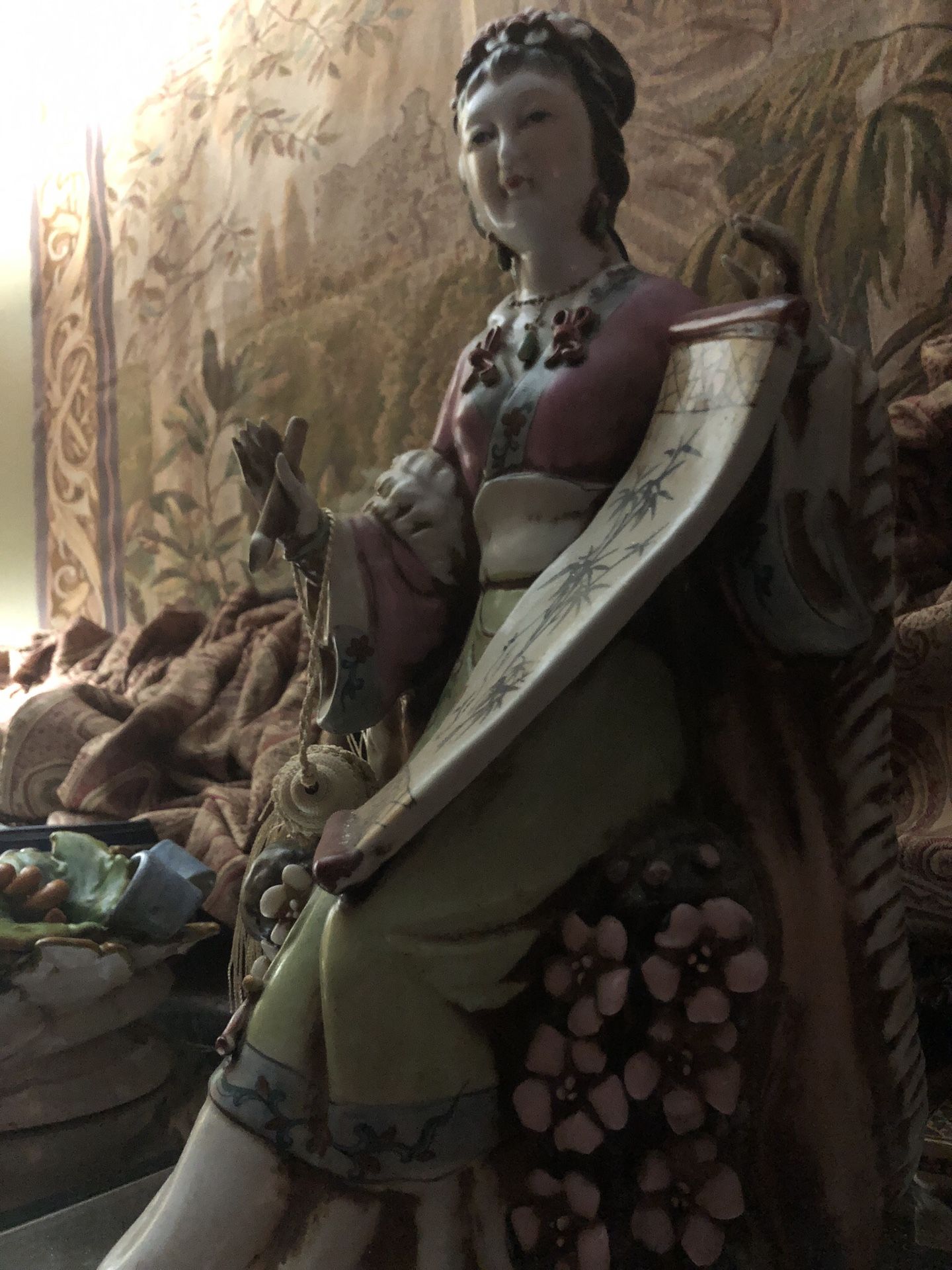 Antique Porcelain Geisha