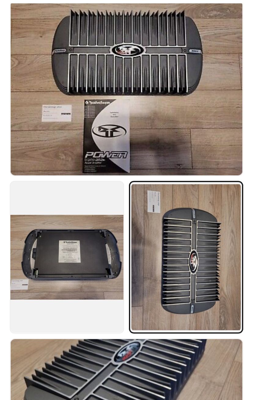 Old School Rockford Fosgate 800.2 https://offerup.com/redirect/?o=NC5jaA== W/both Covers
