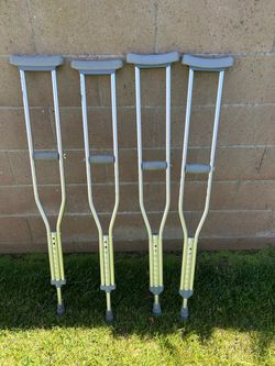 Walking crutches