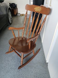 Rocking chair solid wood