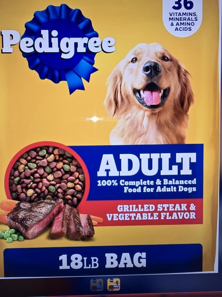 Pedigree 18 Lbs Bags