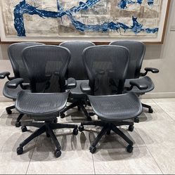 Herman miller Aeron’s C office chairs
