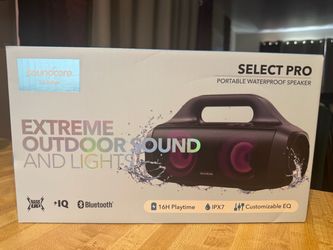 NEW Soundcore Select Pro Bluetooth Speaker - Waterproof + LED Lights