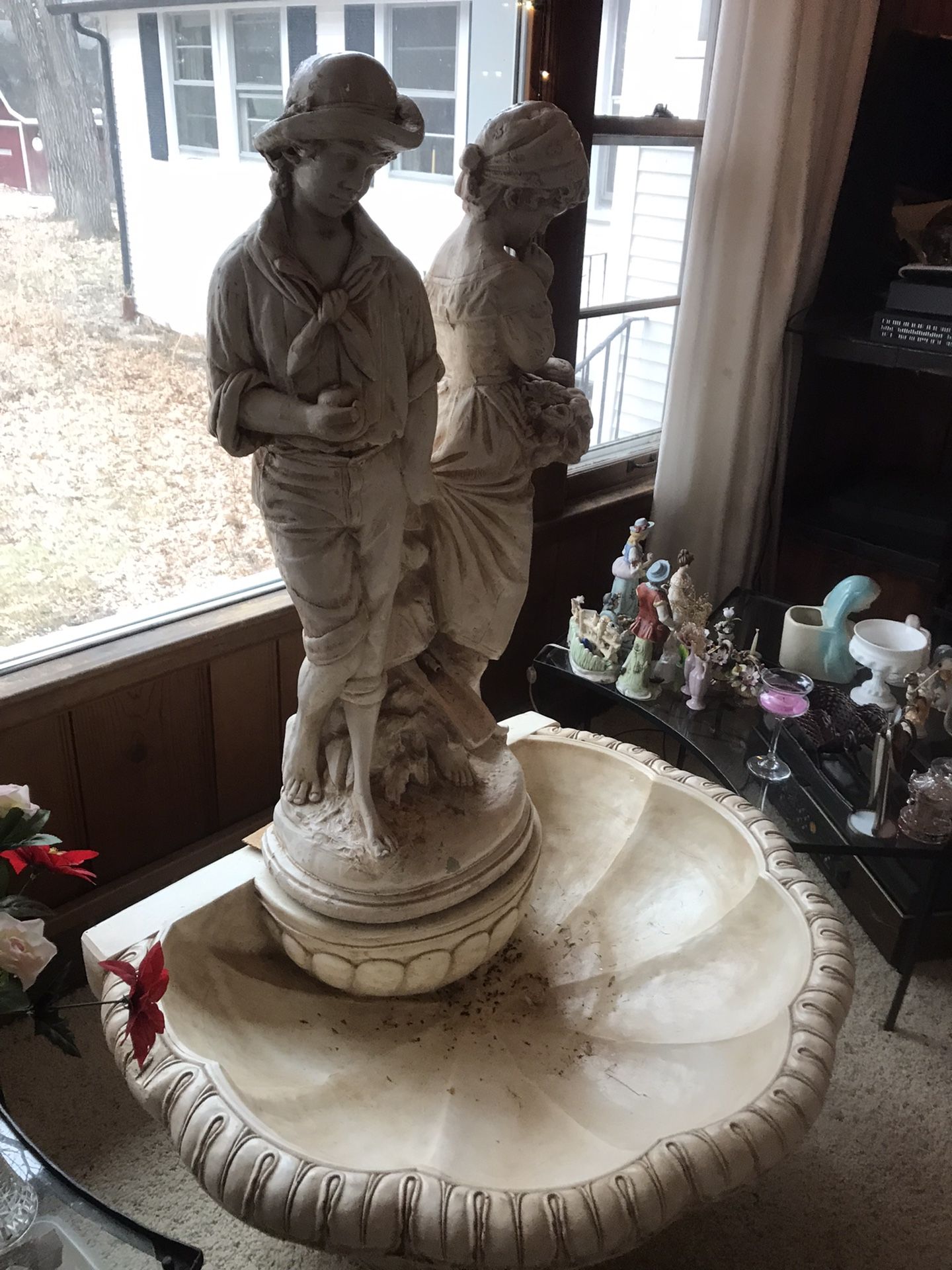 Statue And Fountain Of Sexy People