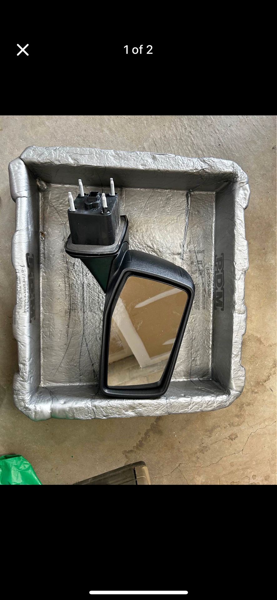 Factory standard mirrors from 2021 gmc 2500