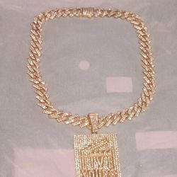 Live Yours 20inch Cuban Chain & pendant 