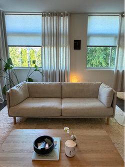 Crate and Barrel Wells 83” Sofa