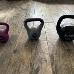 Plastic Kettlebells