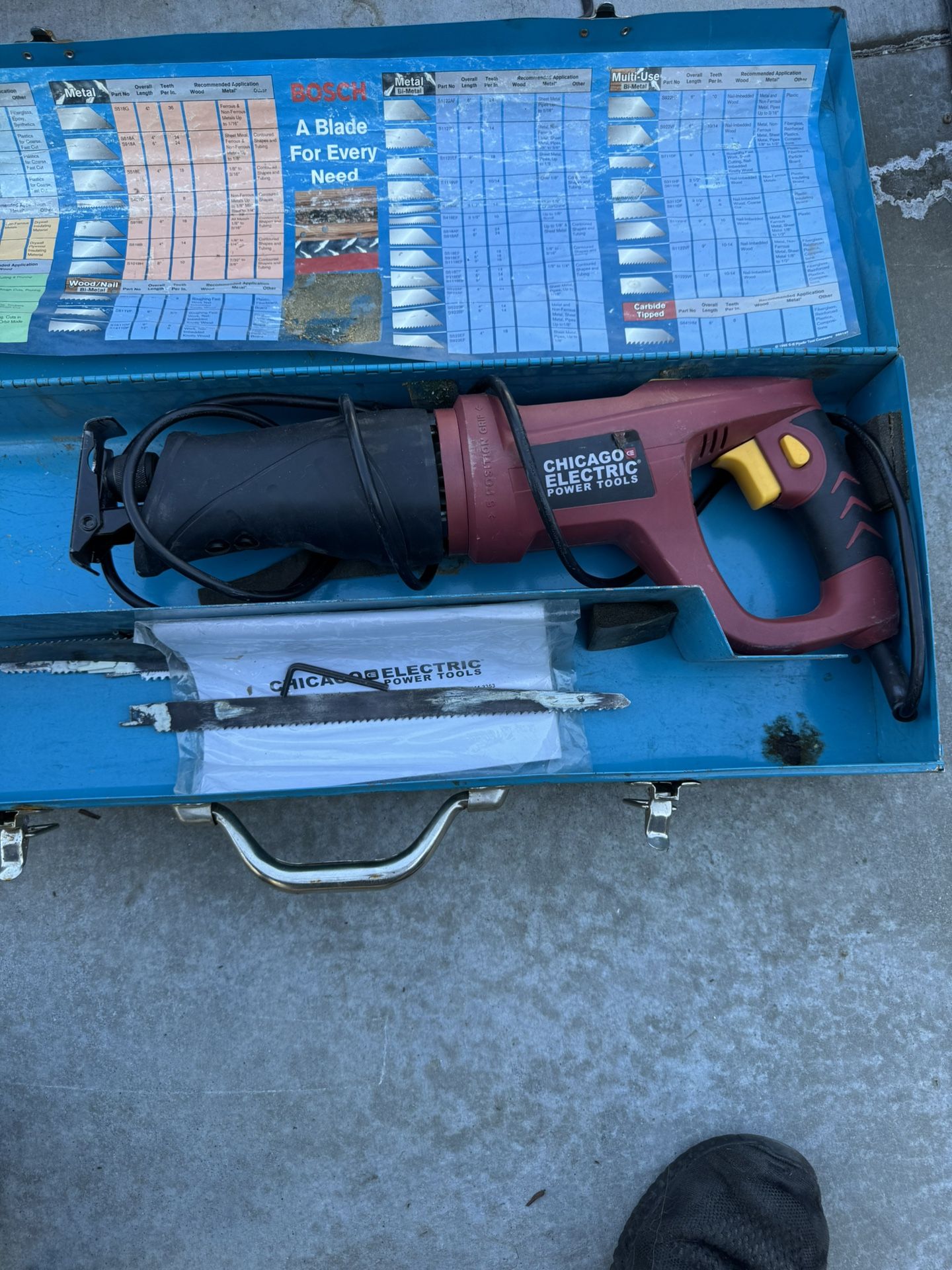 Chicago Electric Reciprocating Saw