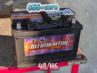 AGM Car Battery Group Size 48/H6