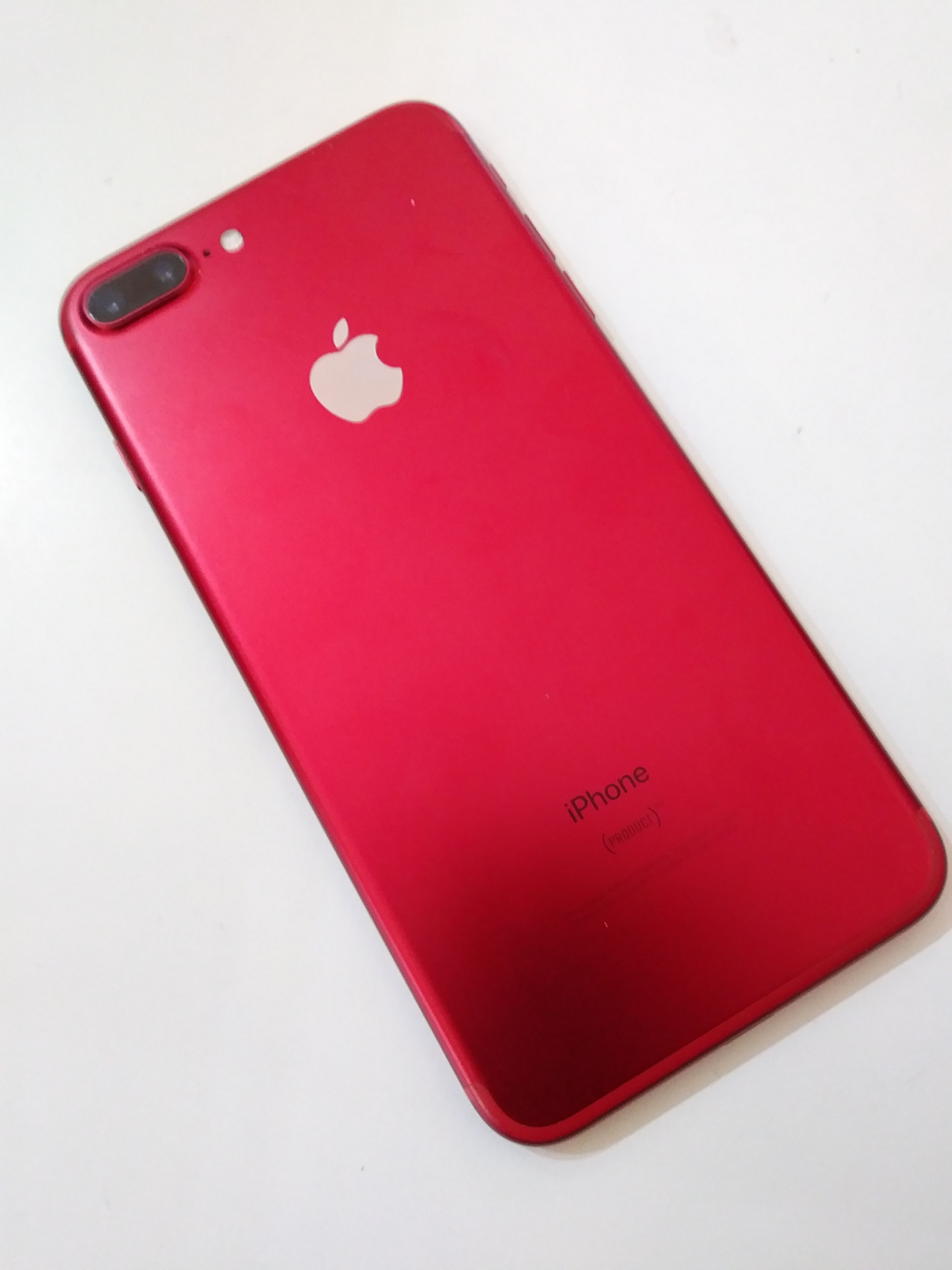 Red Iphone 7 Plus AT&T 128gb Clean Imei No Icloud Still Under Apple Warranty
