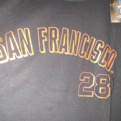 SF Giants Buster Posey Shirt NWT 4X