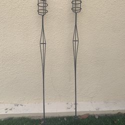 Garden Stake Candle Holder 