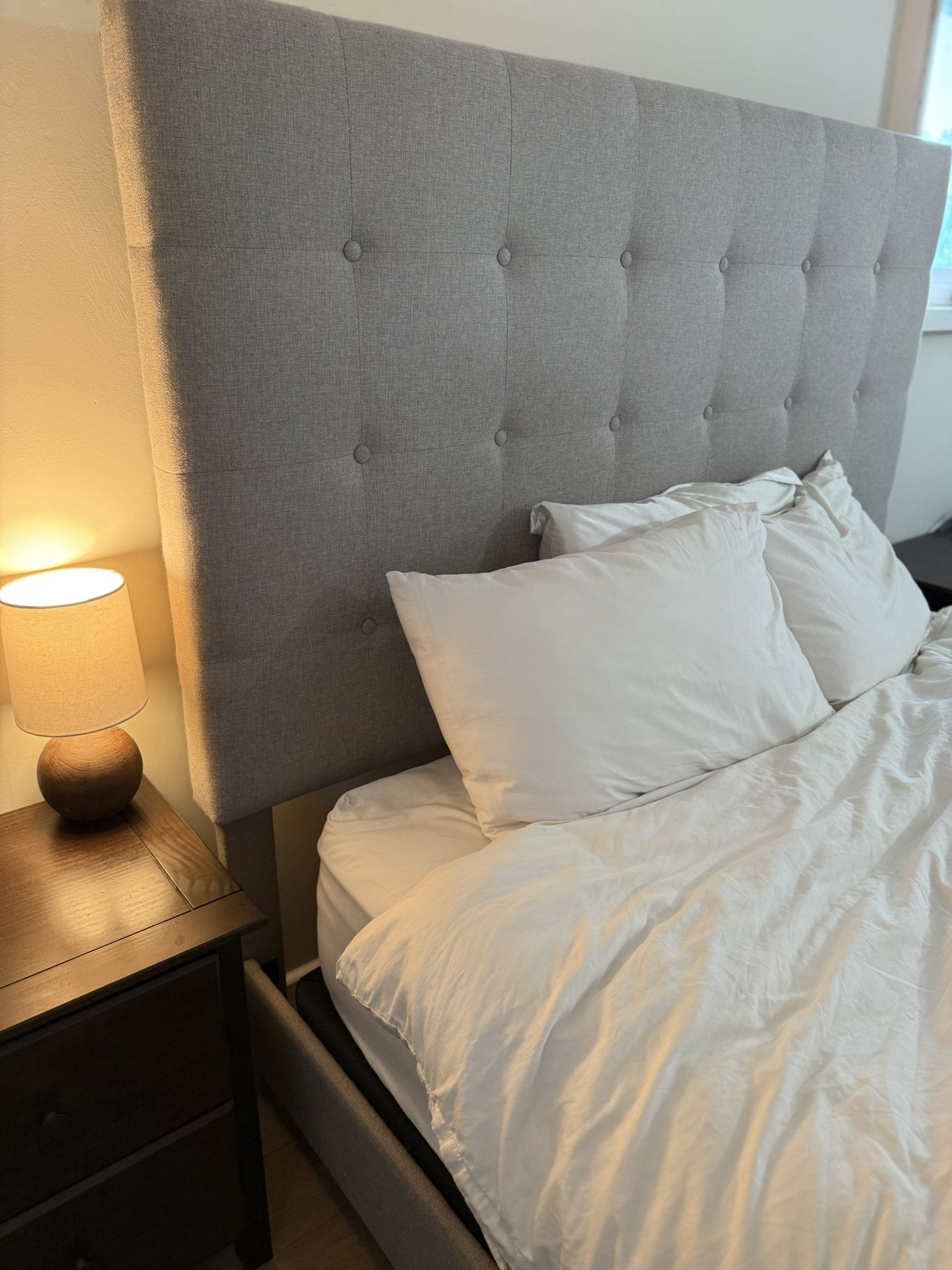 Upholstered Queen Bed Frame