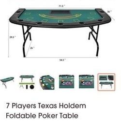 Poker Table 