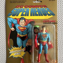 1989 Toy Biz Superman Action Figure. 